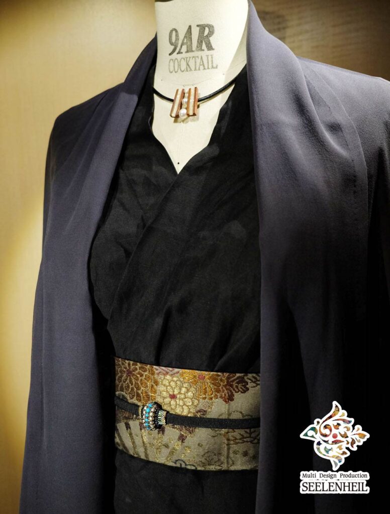 羽織ストールとカシュクールワンピー